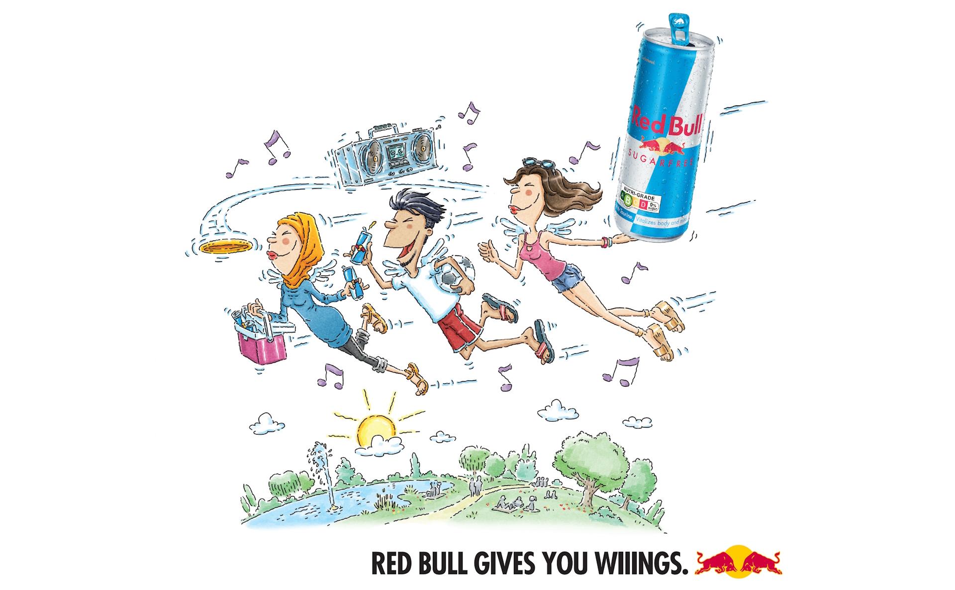 Red Bull Gives You Wings