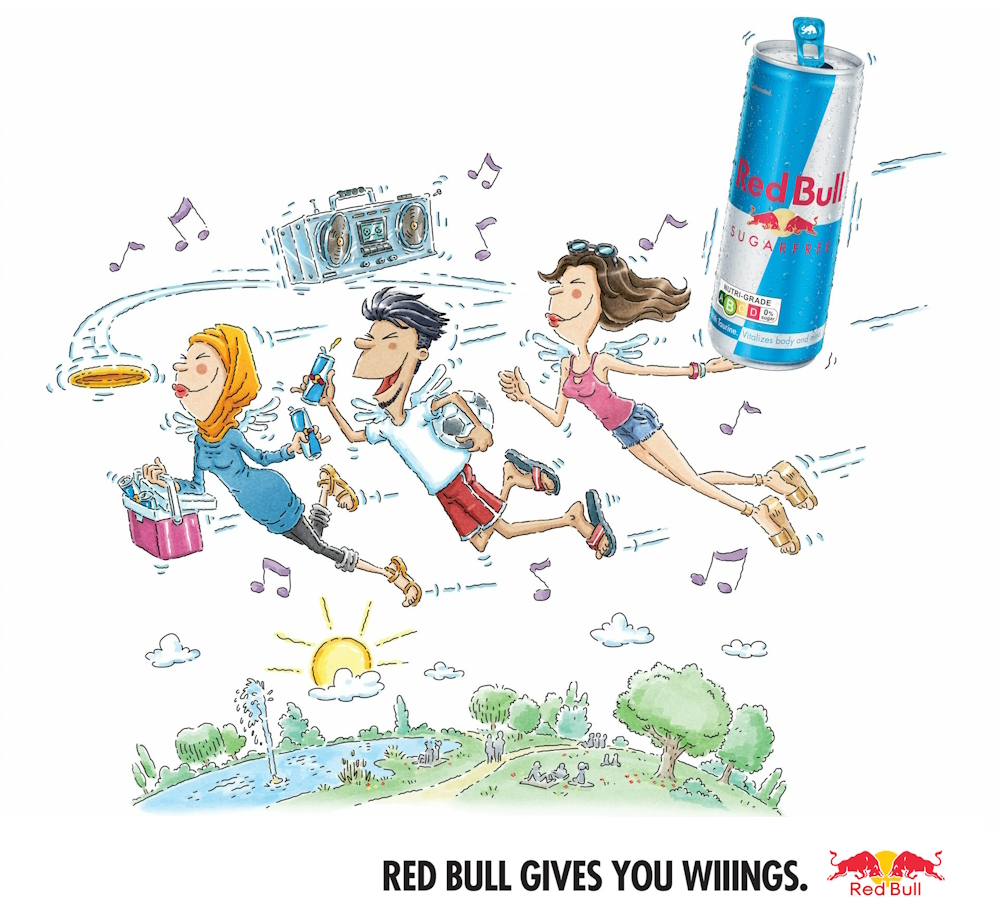 Red Bull Gives You Wings